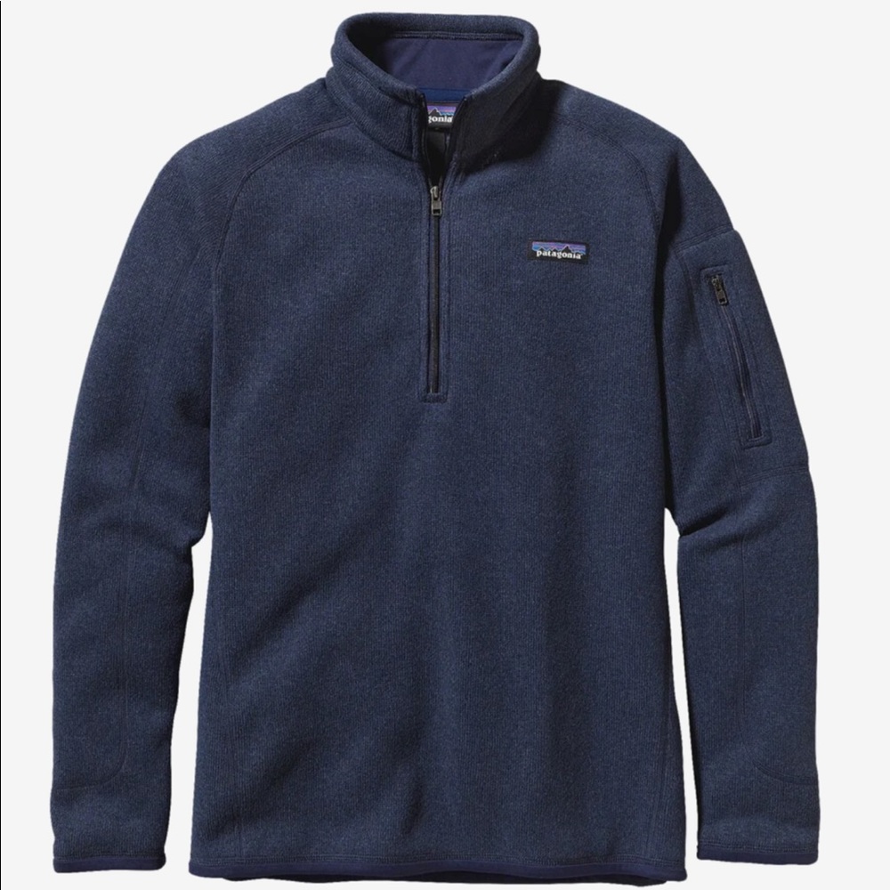 Patagonia Navy Women's 1/4 Zip Jacket